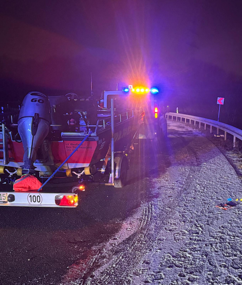 Einsatzstelle Verkehrsunfall Kreuz Dortmund Witten